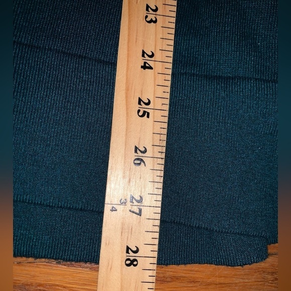 Susan Graver 2 piece set size 1X cardigan and sleeveless top green plus size - Picture 4 of 6